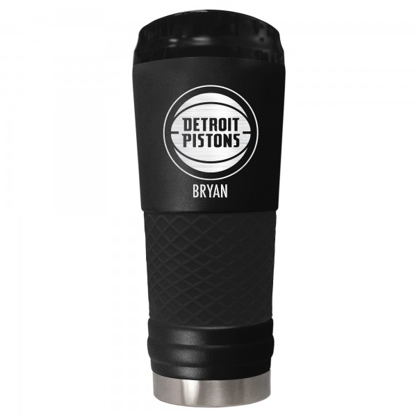 Именной стакан Detroit Pistons 24oz. Stealth Draft - Black