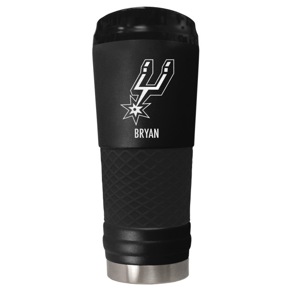Именная термос San Antonio Spurs Black 24oz. Stealth Draft