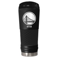 Golden State Warriors Black 24oz. Personalized Stealth Draft Tumbler