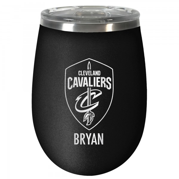 Именной бокал для вина Cleveland Cavaliers 12oz. Stealth Wine - Black