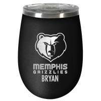 Именной бокал для вина Memphis Grizzlies 12oz. Stealth Wine - Black