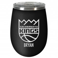 Именной бокал для вина Sacramento Kings 12oz. Stealth Wine - Black