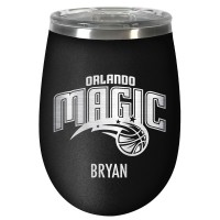 Именной бокал для вина Orlando Magic 12oz. Stealth Wine - Black