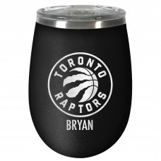 Именной бокал для вина Toronto Raptors 12oz. Stealth Wine - Black