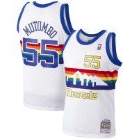 Игровая форма  Dikembe Mutombo Denver Nuggets Mitchell & Ness 1991-92 Hardwood Classics Swingman Player - White