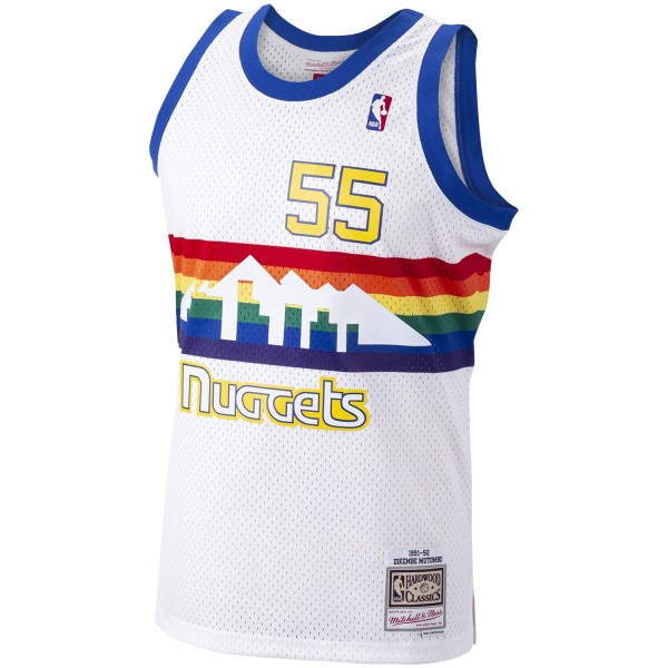 Игровая форма  Dikembe Mutombo Denver Nuggets Mitchell & Ness 1991-92 Hardwood Classics Swingman Player - White