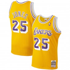 Игровая форма Ed Jones Los Angeles Lakers Mitchell & Ness 1994-95 Hardwood Classics Swingman - Gold