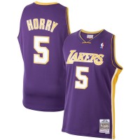 Игровая форма Robert Horry Los Angeles Lakers Mitchell & Ness 1999-2000 Hardwood Classics Swingman - Purple