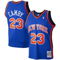 Игровая форма Marcus Camby New York Knicks Mitchell & Ness 1998-99 Hardwood Classics Swingman - Blue
