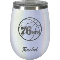 Именной бокал для вина Philadelphia 76ers 12oz. Opal