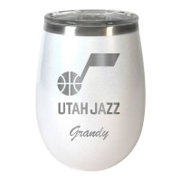 Именной бокал для вина Utah Jazz 12oz. Opal