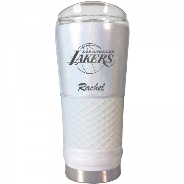 Los Angeles Lakers 24oz. Personalized Opal Draft Tumbler