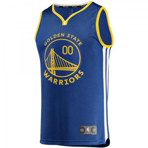Игровая джерси Golden State Warriors Youth 2019/20 Fast Break Replica Royal - Icon Edition