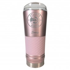Atlanta Hawks 24oz. Personalized Rose Gold Draft Tumbler