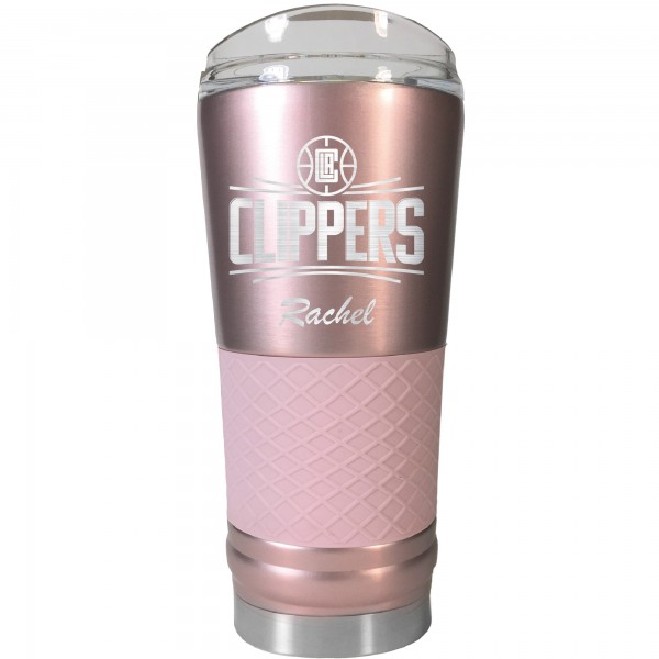 Именной стакан LA Clippers 24oz. Rose Gold Draft