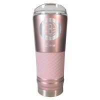 Brooklyn Nets 24oz. Personalized Rose Gold Draft Tumbler