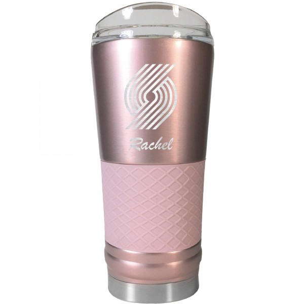 Именной стакан Portland Trail Blazers 24oz. Rose Gold Draft