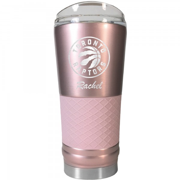 Именной стакан Toronto Raptors 24oz. Rose Gold Draft