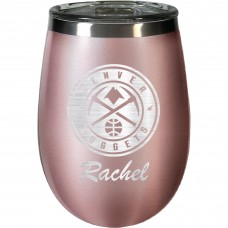 Именной бокал для вина Denver Nuggets 12oz. Rose Gold