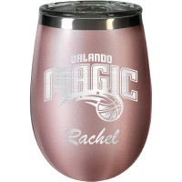 Именной бокал для вина Orlando Magic 12oz. Rose Gold