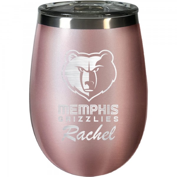 Именной бокал для вина Memphis Grizzlies 12oz. Rose Gold