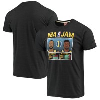 Футболка Donovan Mitchell & Rudy Gobert Utah Jazz NBA Jam - Charcoal