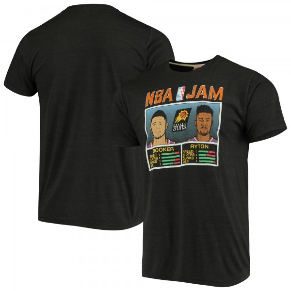 Футболка DeAndre Ayton & Devin Booker Phoenix Suns NBA Jam - Charcoal