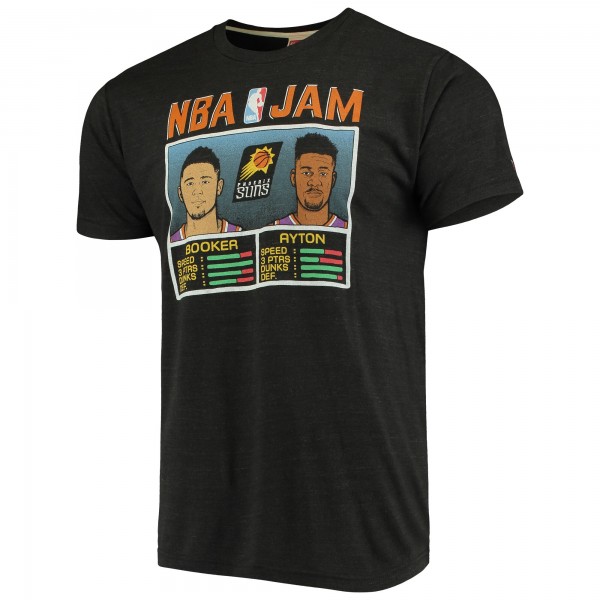 Футболка DeAndre Ayton & Devin Booker Phoenix Suns NBA Jam - Charcoal