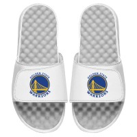 Детские шлепки Golden State Warriors ISlide Global Logo - White