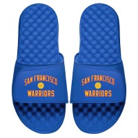 Детские шлепки Golden State Warriors ISlide Hardwood Classic Primary Logo - Royal