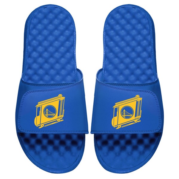 Детские шлепки Golden State Warriors ISlide Trolley Logo - Royal