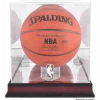 Fanatics Authentic NBA (2018 - Present) Logo Mahogany Basketball Display Case