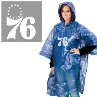 Philadelphia 76ers WinCraft Team Rain Poncho