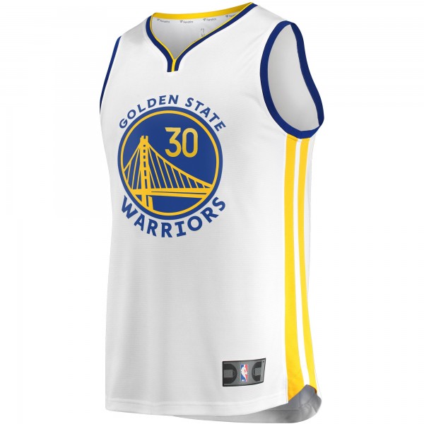 Игровая форма  Stephen Curry Golden State Warriors Fast Break Replica Player - White - Association Edition