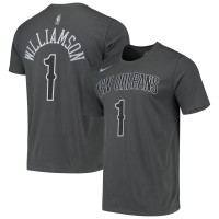 Футболка Zion Williamson New Orleans Pelicans Nike Icon Performance - Gray