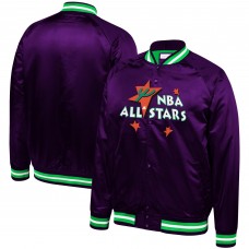 Куртка на кнопках Mitchell & Ness 1995 NBA All-Star Game Lightweight Satin - Purple