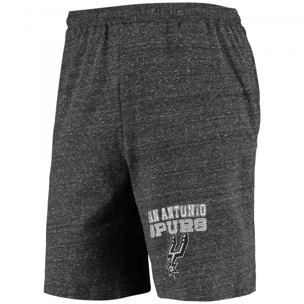Футболка и шорты San Antonio Spurs Concepts Sport Pitch - Gray/Heathered Charcoal