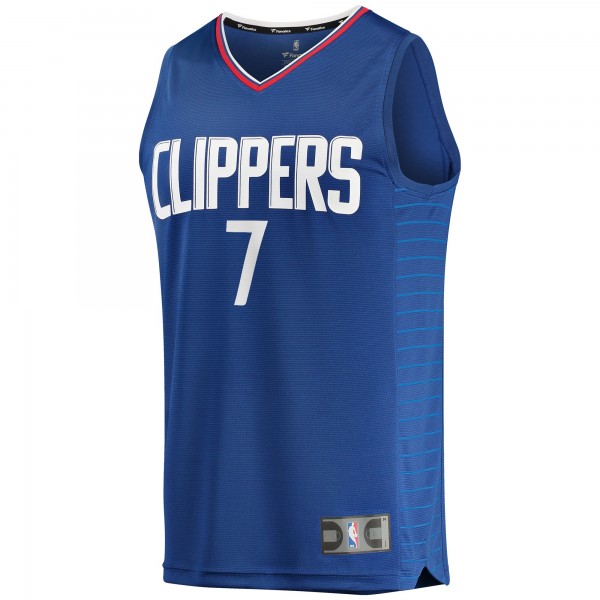 Игровая майка Amir Coffey LA Clippers Fast Break Replica Royal - Icon Edition - оригинальная джерси НБА