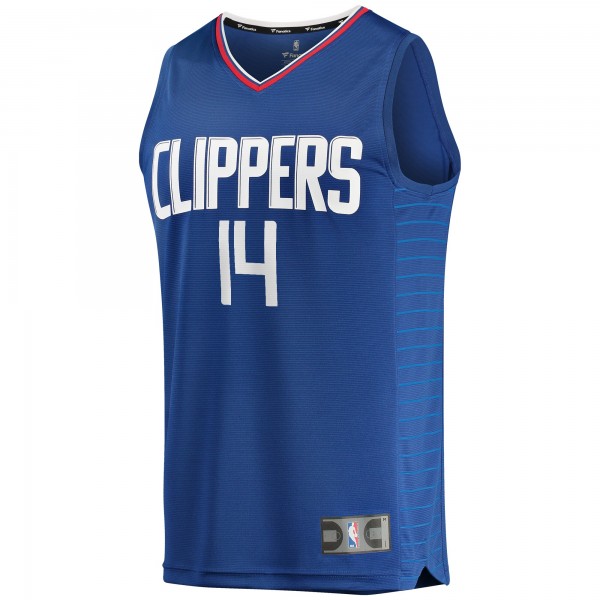 Игровая майка Terance Mann LA Clippers Fast Break Replica Royal - Icon Edition - оригинальная джерси НБА