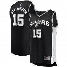 Детская игровая майка Quinndary Weatherspoon San Antonio Spurs Fast Break Replica - Icon Edition - Black