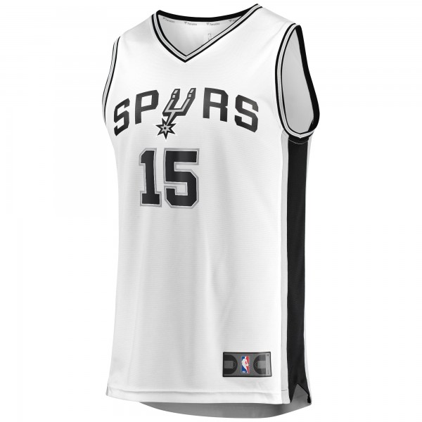 Детская игровая майка Quinndary Weatherspoon San Antonio Spurs Fast Break Replica White - Association Edition - баскетбольная джерси NBA
