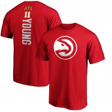 Футболка Trae Young Atlanta Hawks Playmaker Name & Number - Red