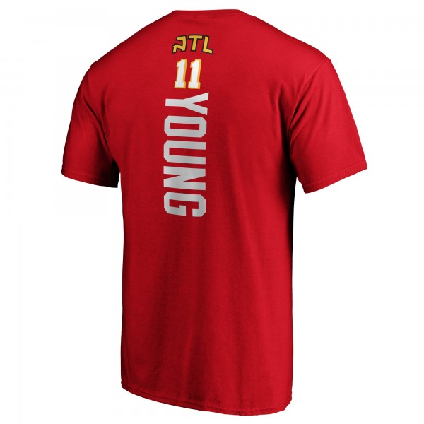 Футболка Trae Young Atlanta Hawks Playmaker Name & Number - Red