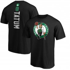 Именная футболка Jayson Tatum Boston Celtics Team Playmaker - Black