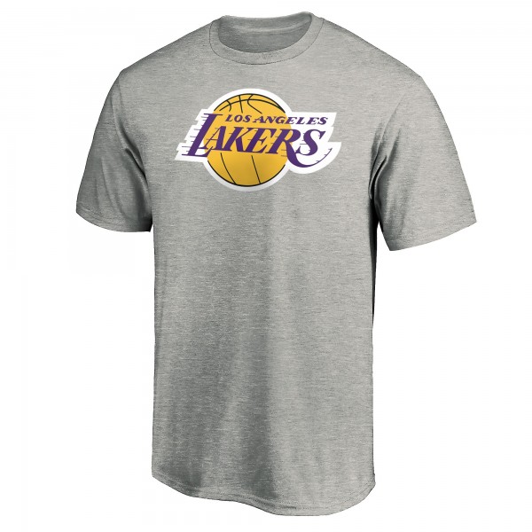 Футболка Anthony Davis Los Angeles Lakers Playmaker Name & Number Team - Heathered Gray