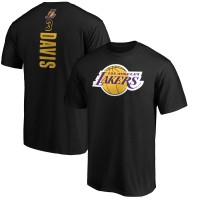 Футболка Anthony Davis Los Angeles Lakers Playmaker Name & Number Team - Black