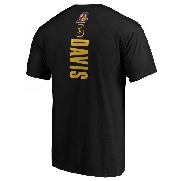 Футболка Anthony Davis Los Angeles Lakers Playmaker Name & Number Team - Black