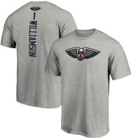 Футболка Zion Williamson New Orleans Pelicans - Heathered Gray
