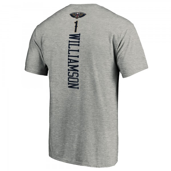 Футболка Zion Williamson New Orleans Pelicans - Heathered Gray