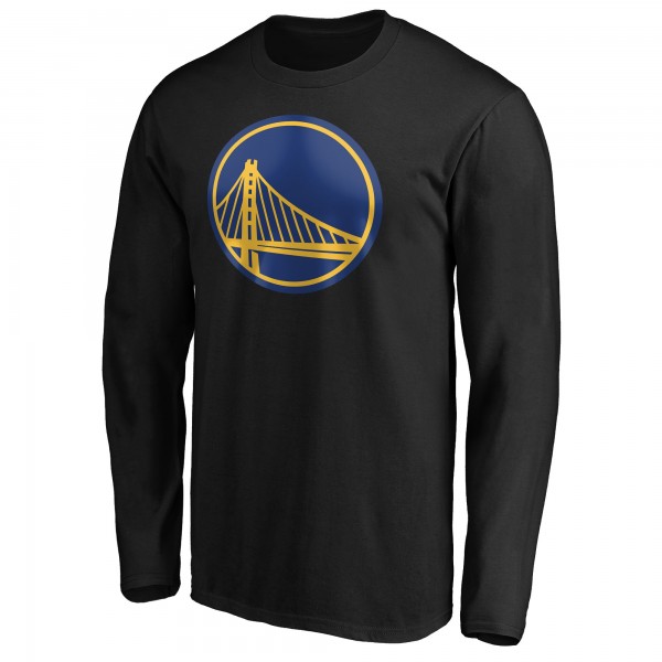 Golden State Warriors Stephen Curry Black Playmaker Name & Number Long Sleeve T-Shirt